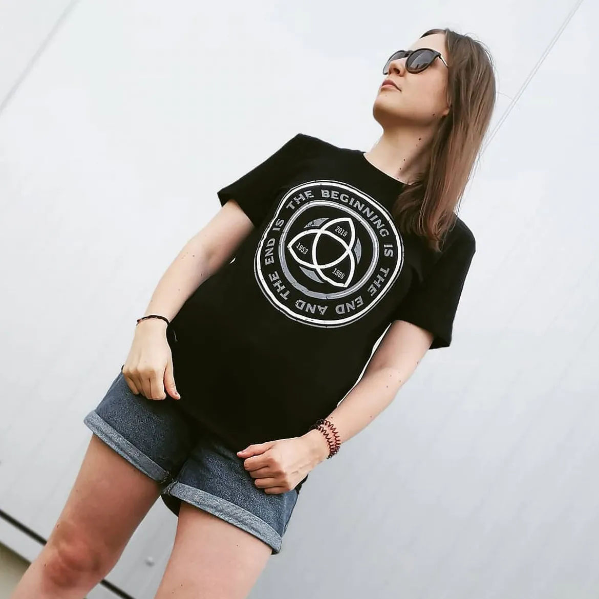 Beginning & End T-Shirt für Dark Fans schwarz