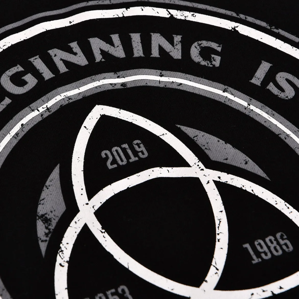 Beginning & End T-Shirt für Dark Fans schwarz