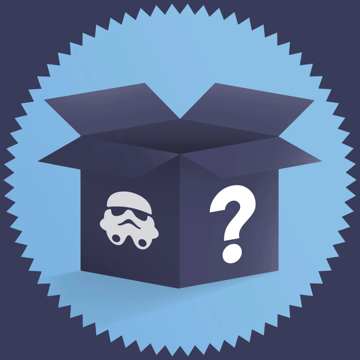 Überraschungsbox für Star Wars Fans