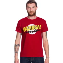 Big Bang Theory - Bazinga Full Size T-Shirt rot