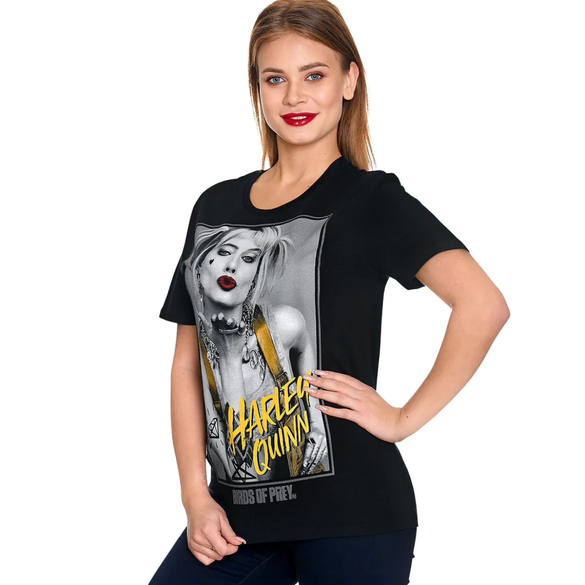 Birds of Prey - Harley Kiss T-Shirt schwarz