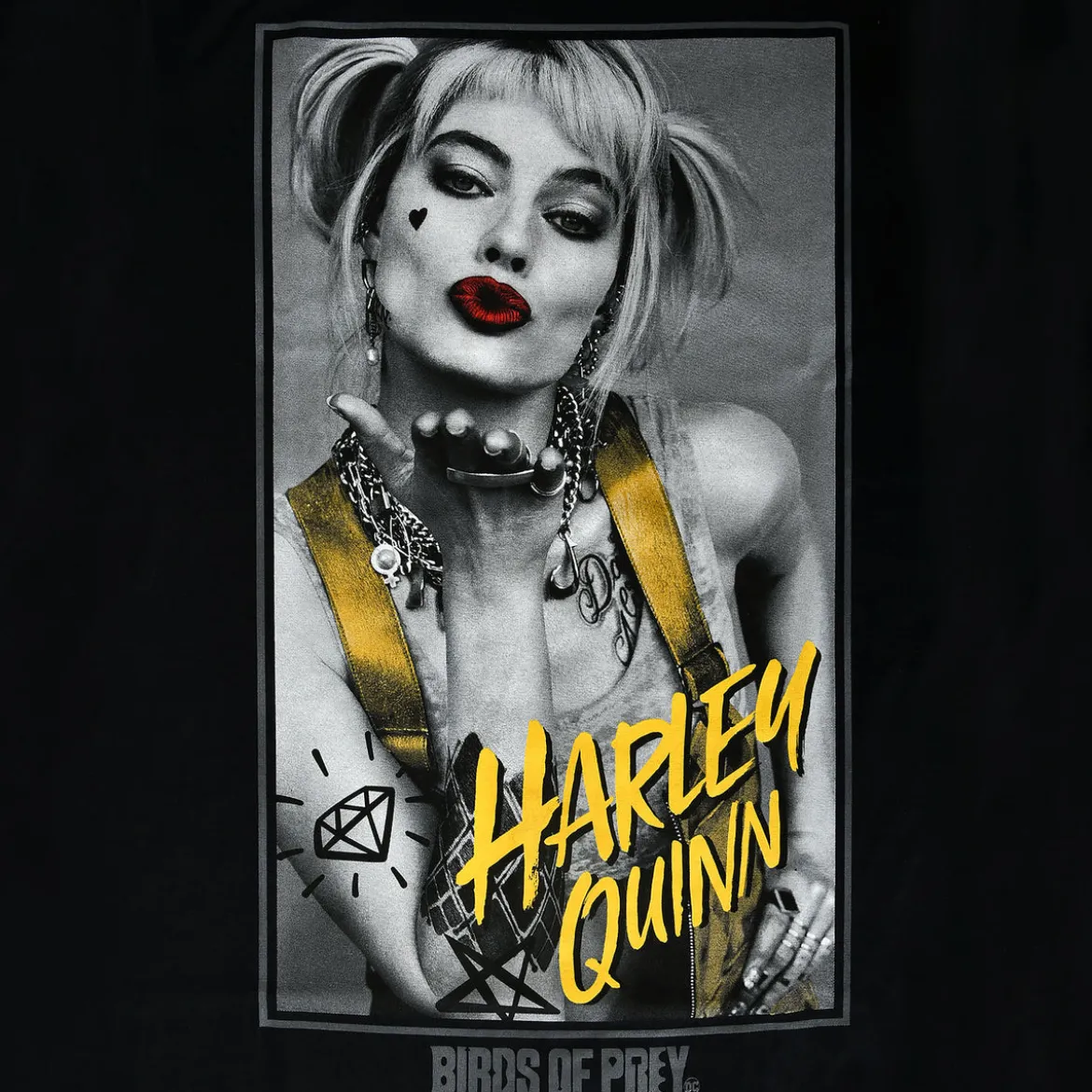 Birds of Prey - Harley Kiss T-Shirt schwarz
