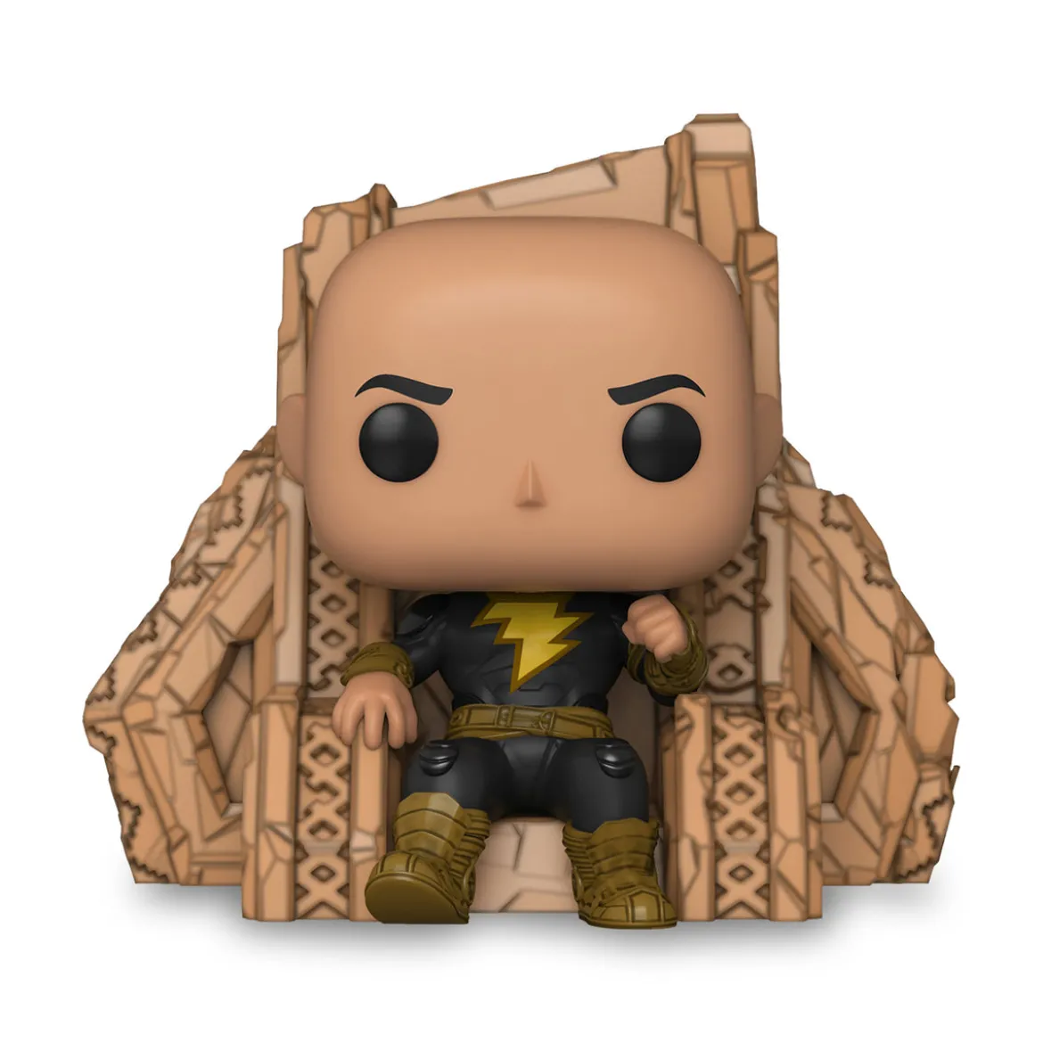 Black Adam auf Thron Funko Pop Figur