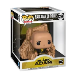 Black Adam auf Thron Funko Pop Figur