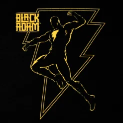 Black Adam - Fight Hoodie schwarz