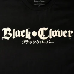 Black Clover - Schwarzer Stier Symbol T-Shirt schwarz