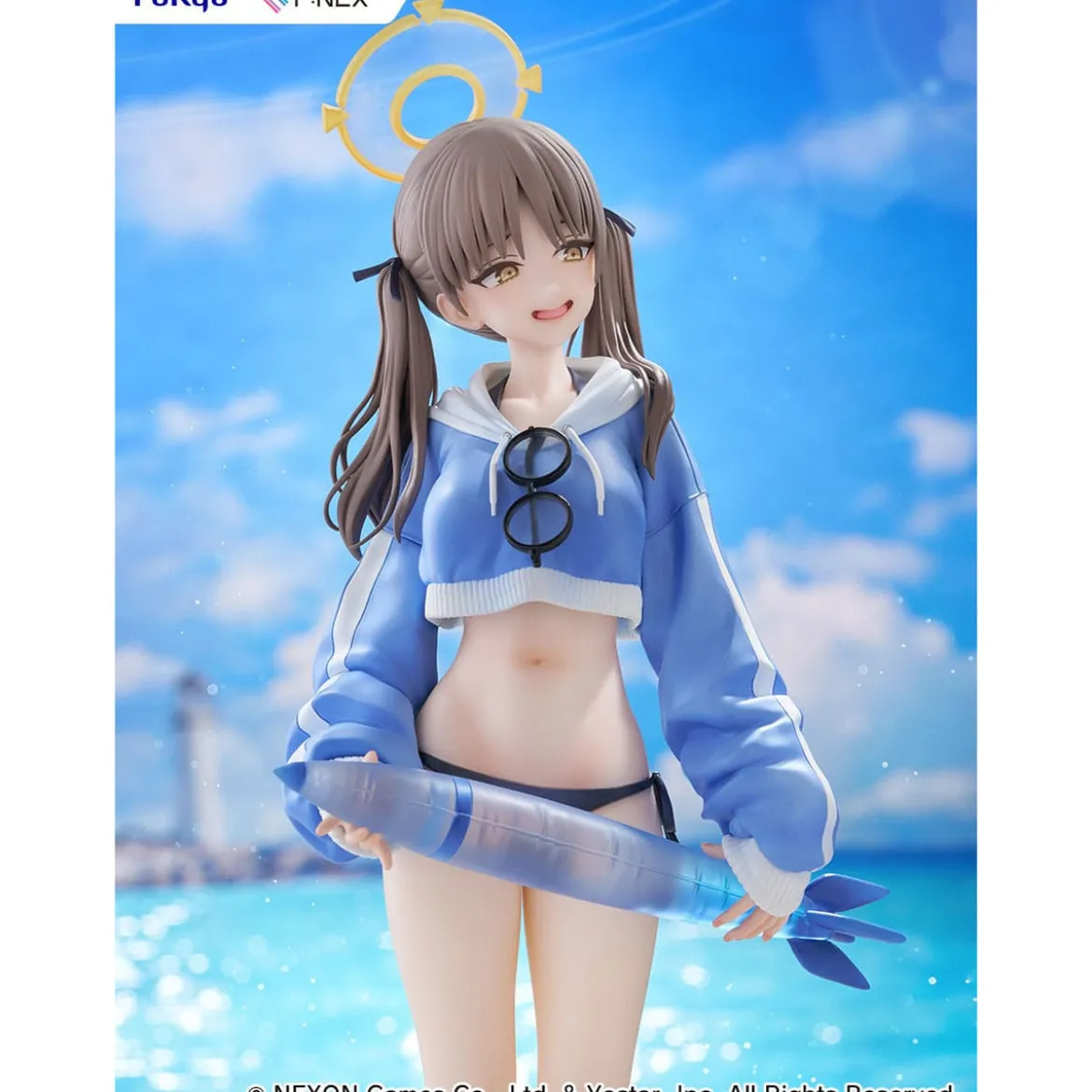 Blue Archiv F:Nex PVC Statue 1/7 Moe (Swimsuit) 27 cm