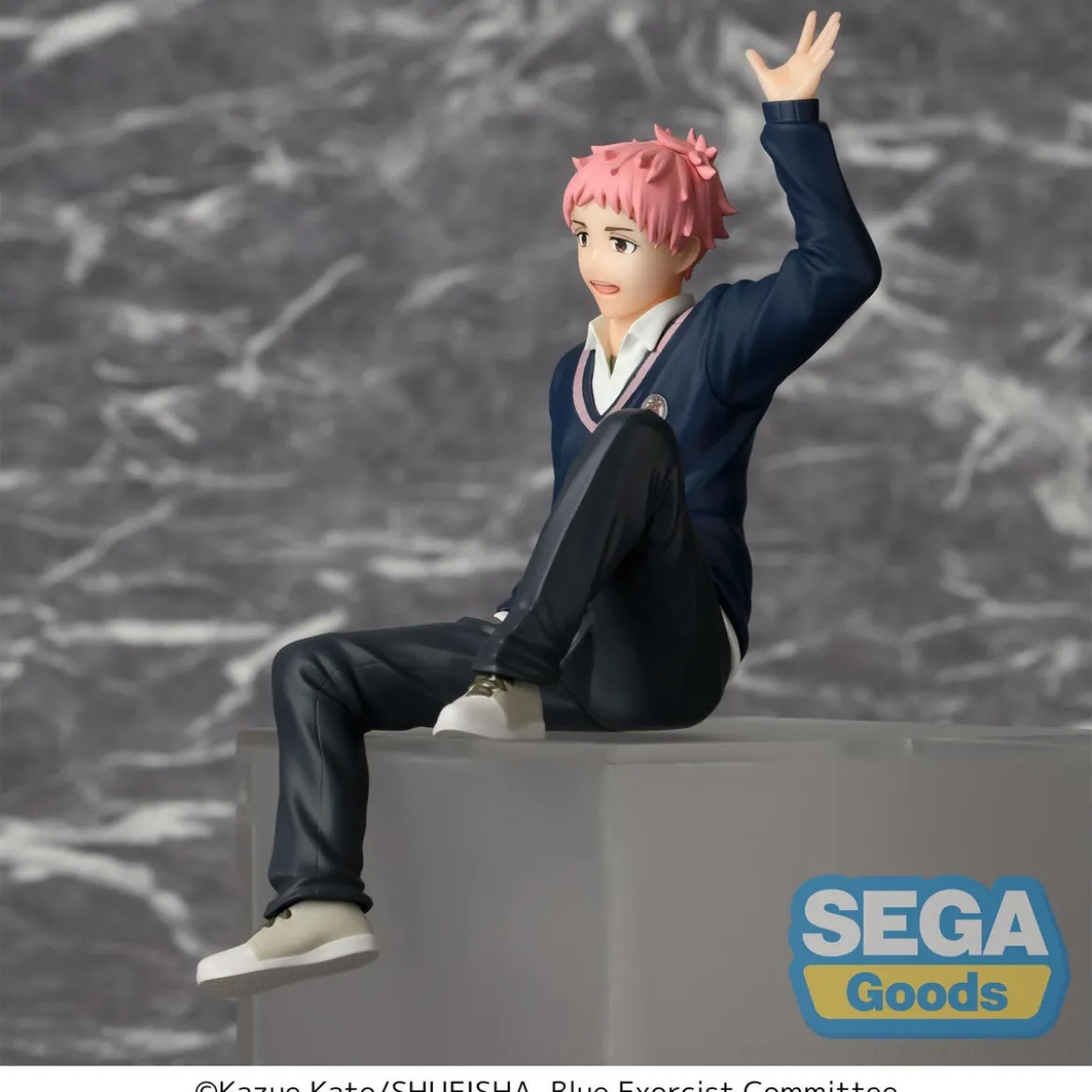 Blue Exorcist Shimane Illuminati Saga PM Perching PVC Statue Renzo Shima 14 cm
