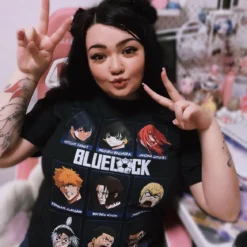 Blue Lock - Characters T-Shirt schwarz