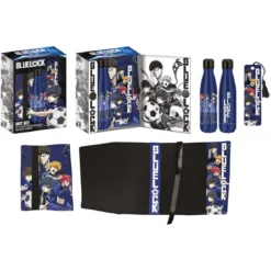 Bluelock Stahlflasche, Sticker, Buchumschlag Geschenkset