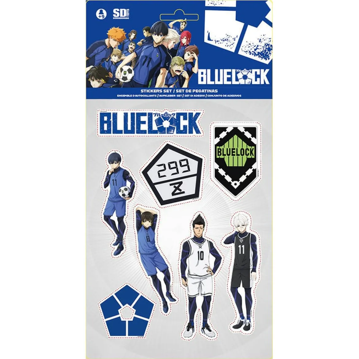 Blue Lock Sticker Set