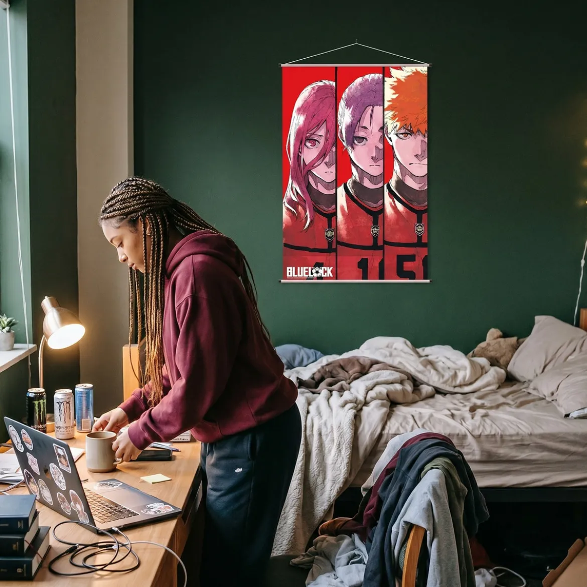 Blue Lock - Team Red Wall Scroll