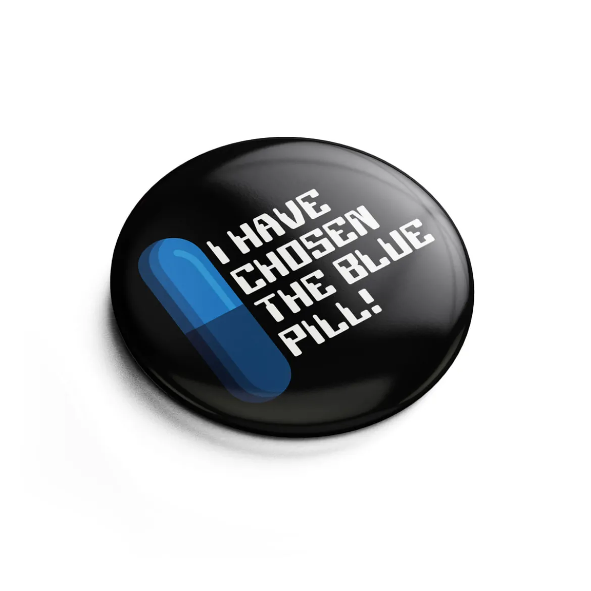 Blue Pill Button für Matrix Fans