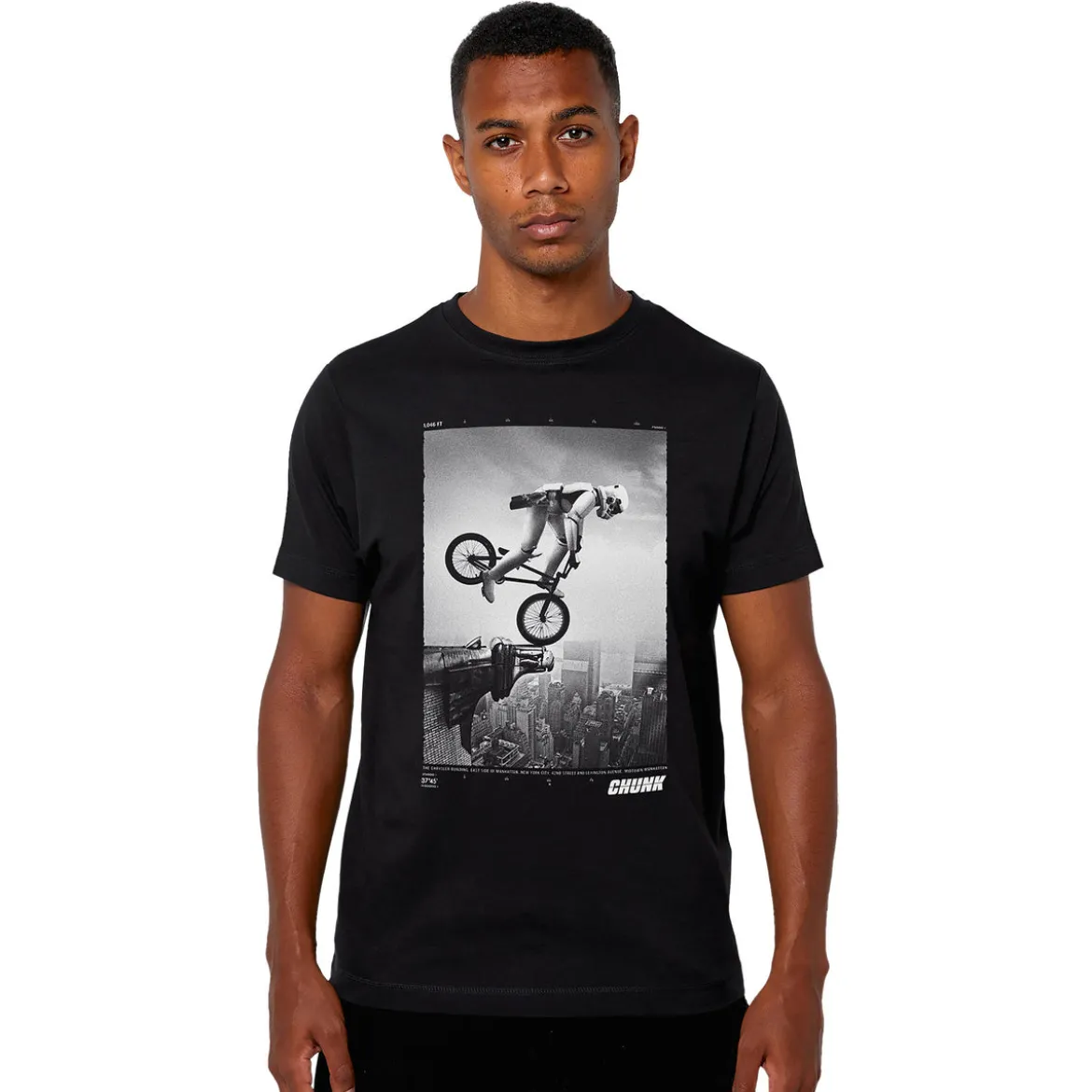 BMX Trooper T-Shirt für Star Wars Fans schwarz