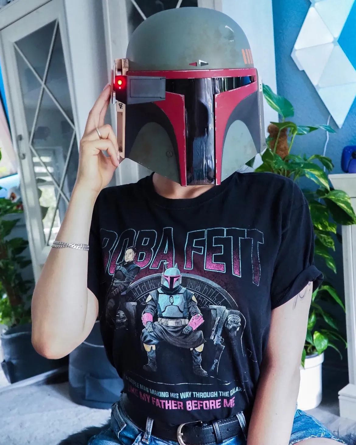 Boba Fett Throne T-Shirt schwarz - Star Wars Mandalorian