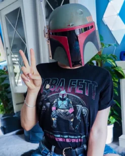 Boba Fett Throne T-Shirt schwarz - Star Wars Mandalorian