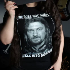 Boromir One Does Not Simply Walk Into Mordor T-Shirt - Der Herr der Ringe