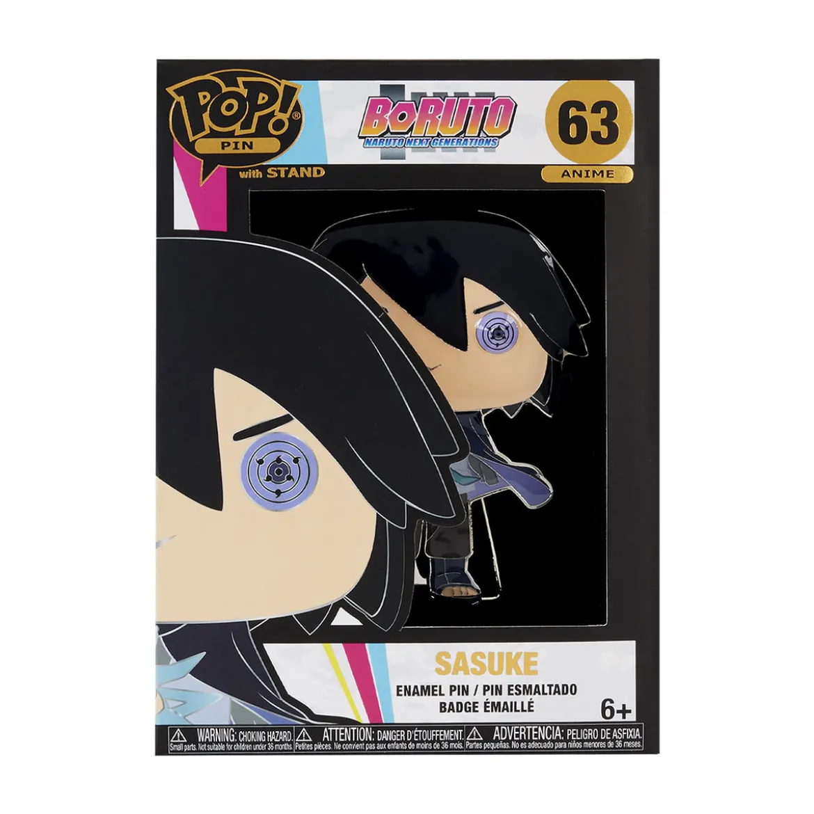 Boruto Next Generations - Sasuke Funko Pop Pin 10 cm