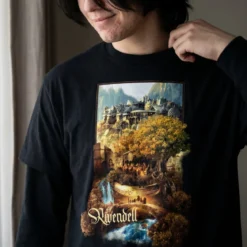 Bruchtal T-Shirt schwarz - Der Herr der Ringe
