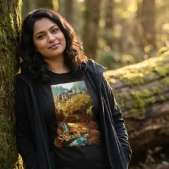 Bruchtal T-Shirt schwarz - Der Herr der Ringe