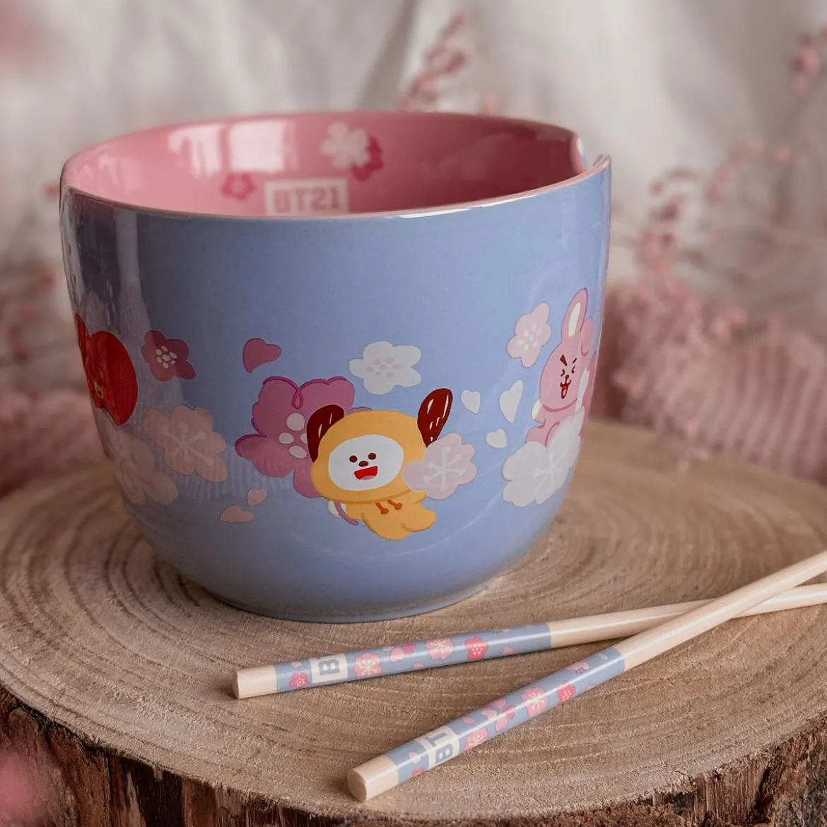 BT21 - Characters Ramen Schale mit Ess-Stäbchen
