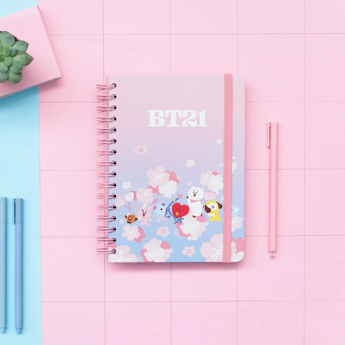 BT21 - Cherry Blossom Notizbuch