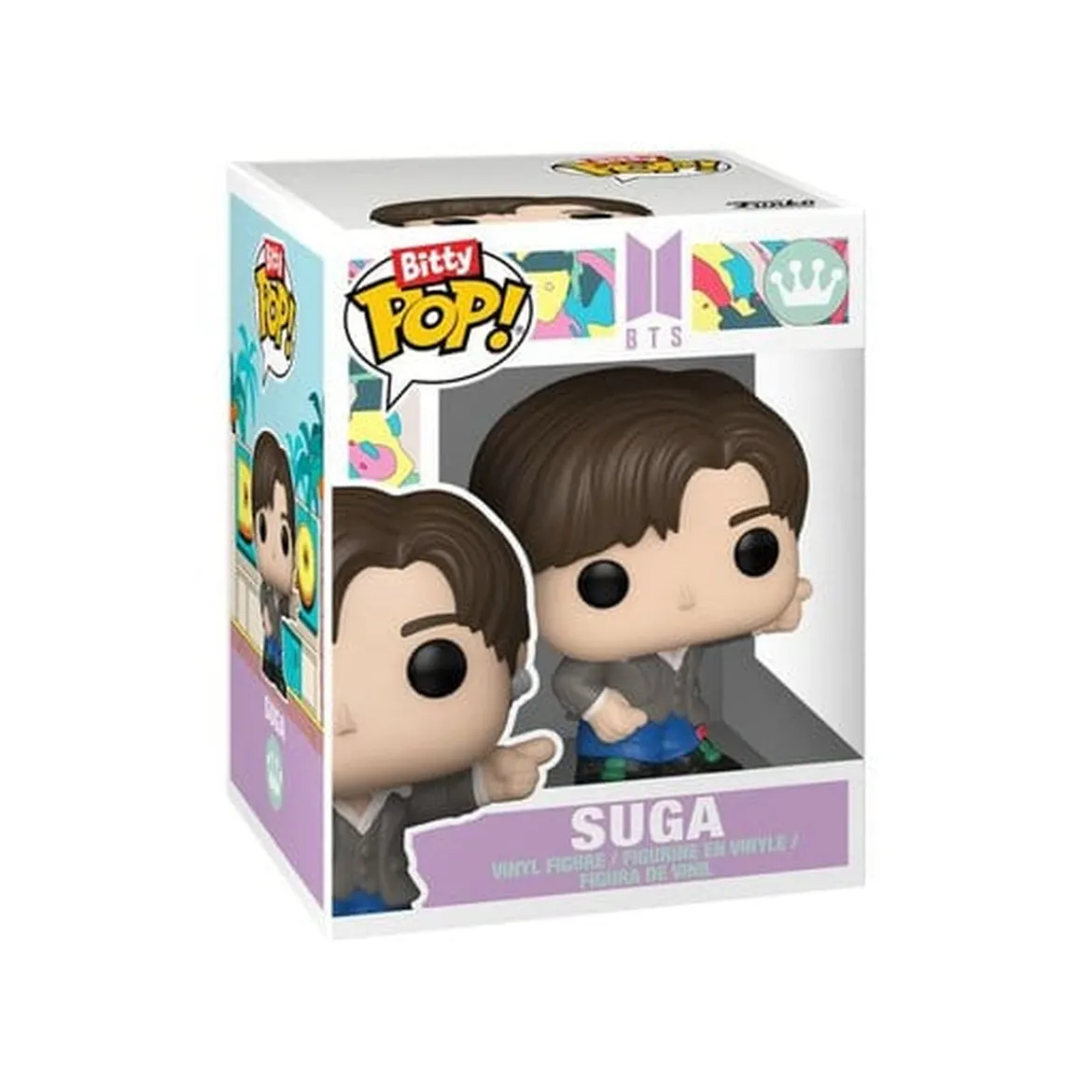 BTS Bitty POP! Stages Vinyl Figuren Suga (Dynamite) 2,5 cm