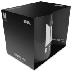 BTS Logo Weiße Tasse 350 ml