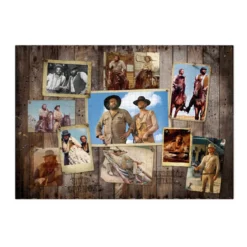 Bud Spencer & Terence Hill Puzzle Western Photo Wall (1000 Teile)