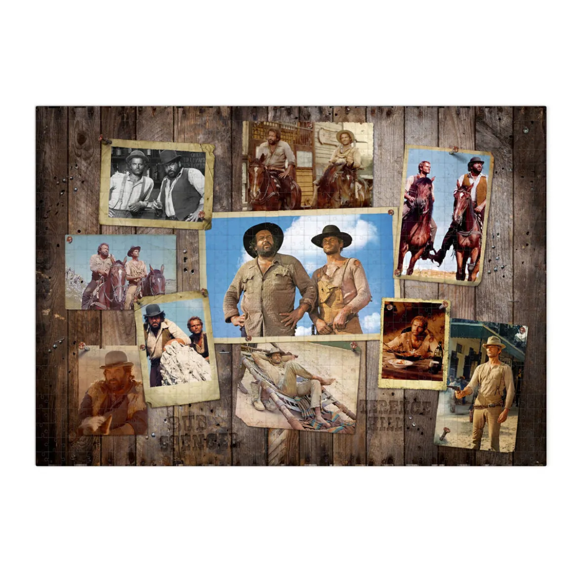Bud Spencer & Terence Hill Puzzle Western Photo Wall (1000 Teile)