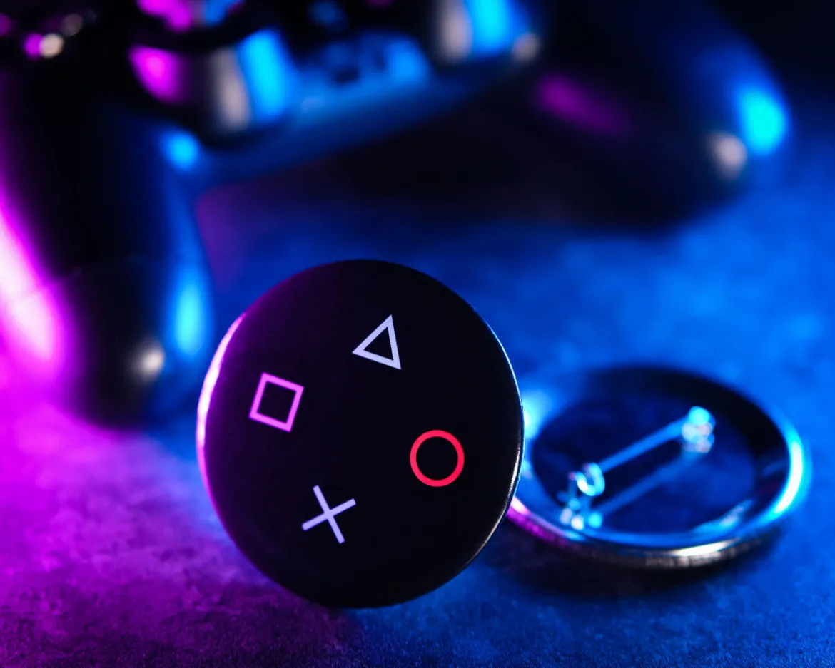 Button für PlayStation Fans