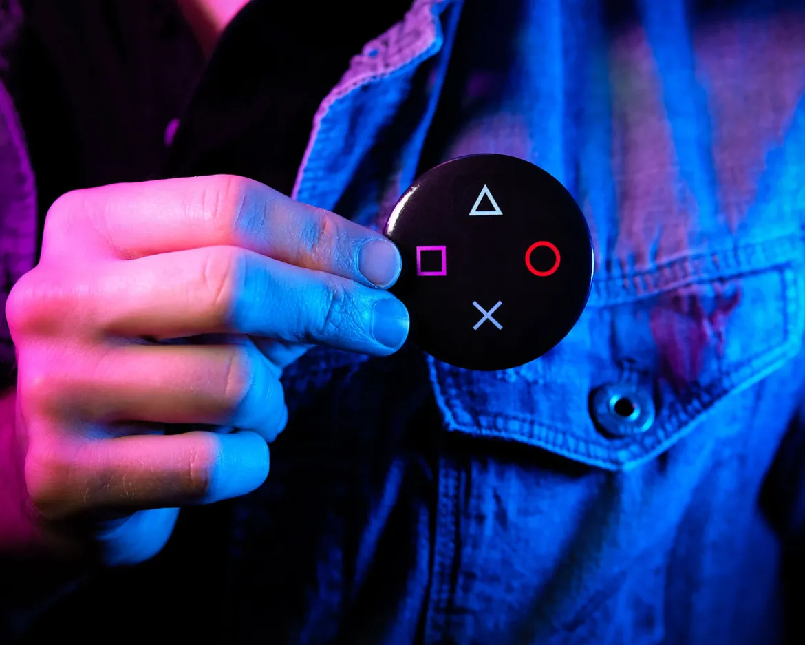 Button für PlayStation Fans