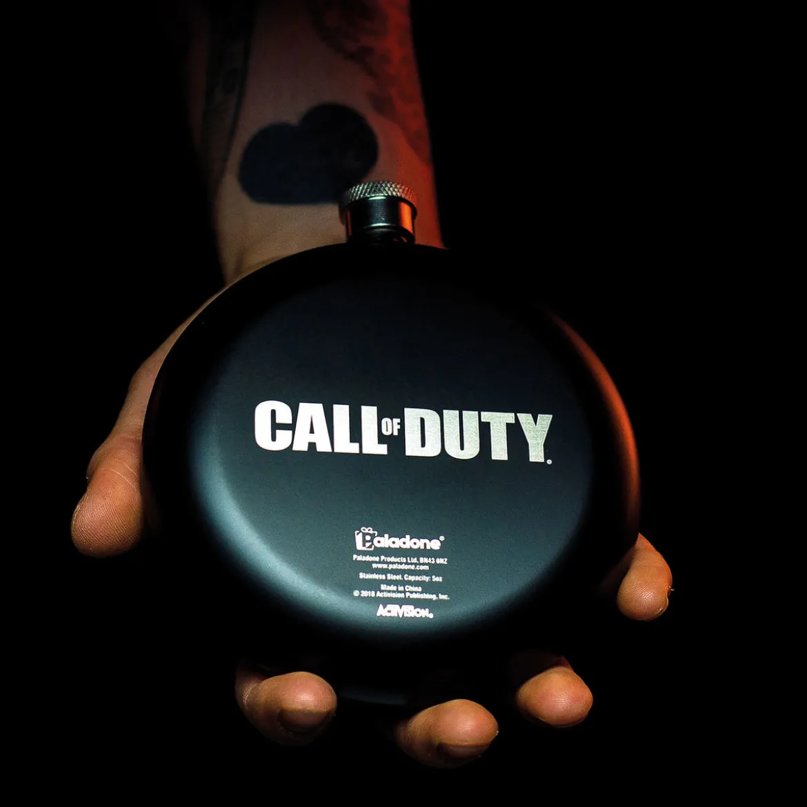 Call of Duty - Skull Logo Flachmann