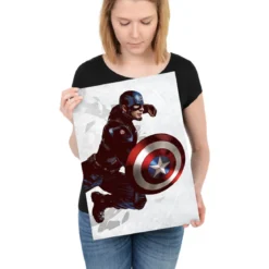 Captain America - Civil War Metall Poster