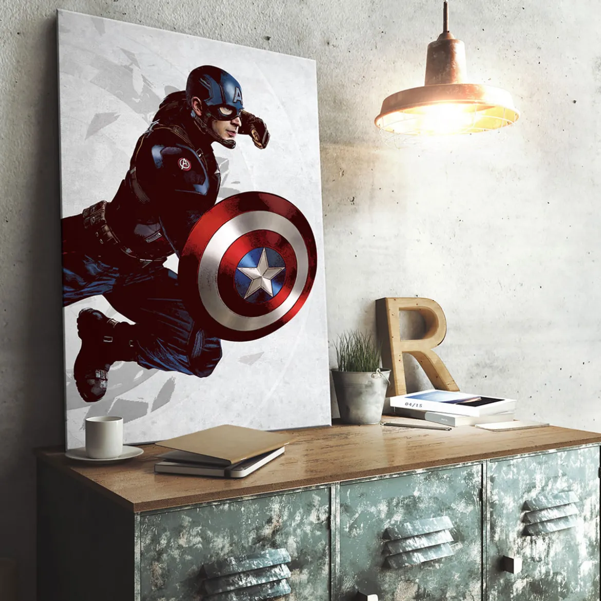 Captain America - Civil War Metall Poster