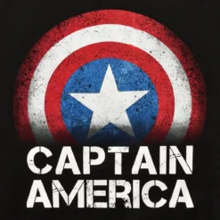 Captain America - Shield Hoodie schwarz