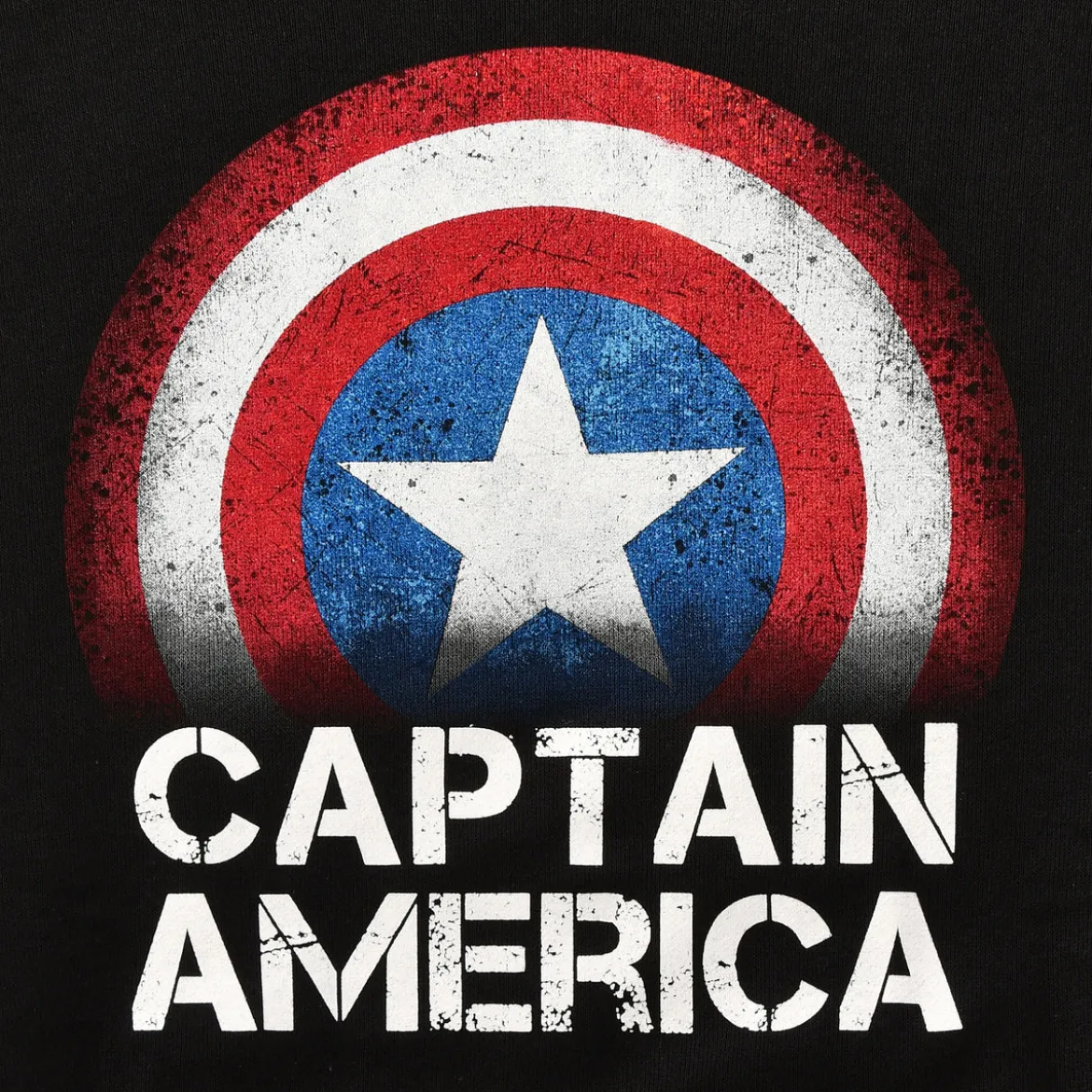 Captain America - Shield Hoodie schwarz