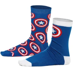 Captain America - Shield Logo Socken 2er Set