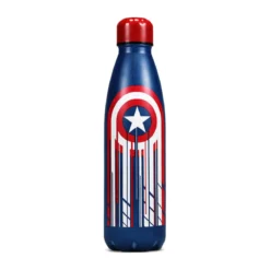 Captain America - Shield Logo Trinkflasche