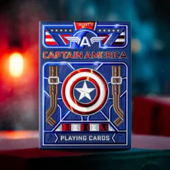 Captain America Spielkarten Patriotic Design