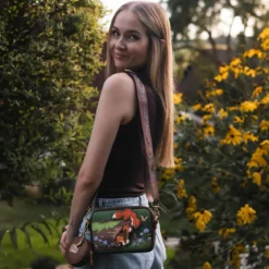 Cap und Capper - Tod und Vixey Crossbody Tasche mit Geldbörse