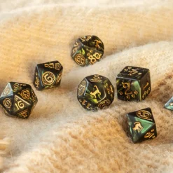 Cats - Pixel RPG Würfel Set 7tlg