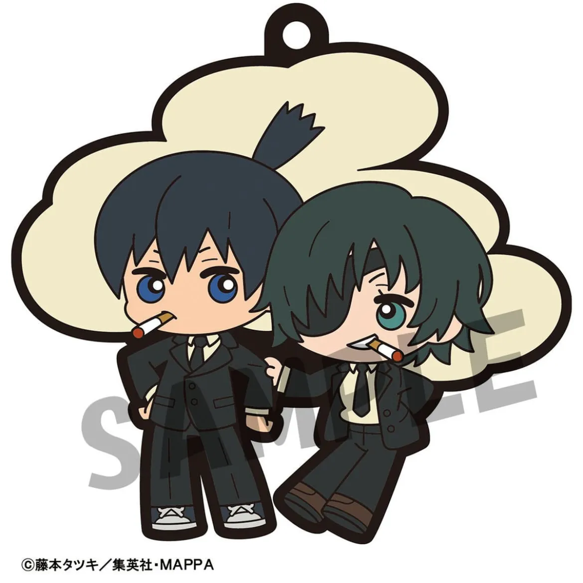 Chainsaw Man Rubber Mascot Buddycolle Gummi-Anhänger 6 cm Sortiment (6)