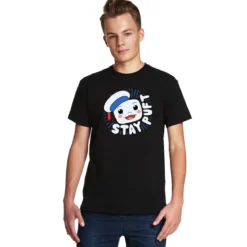 Chibi Marshmallow Man T-Shirt für Ghostbusters Fans
