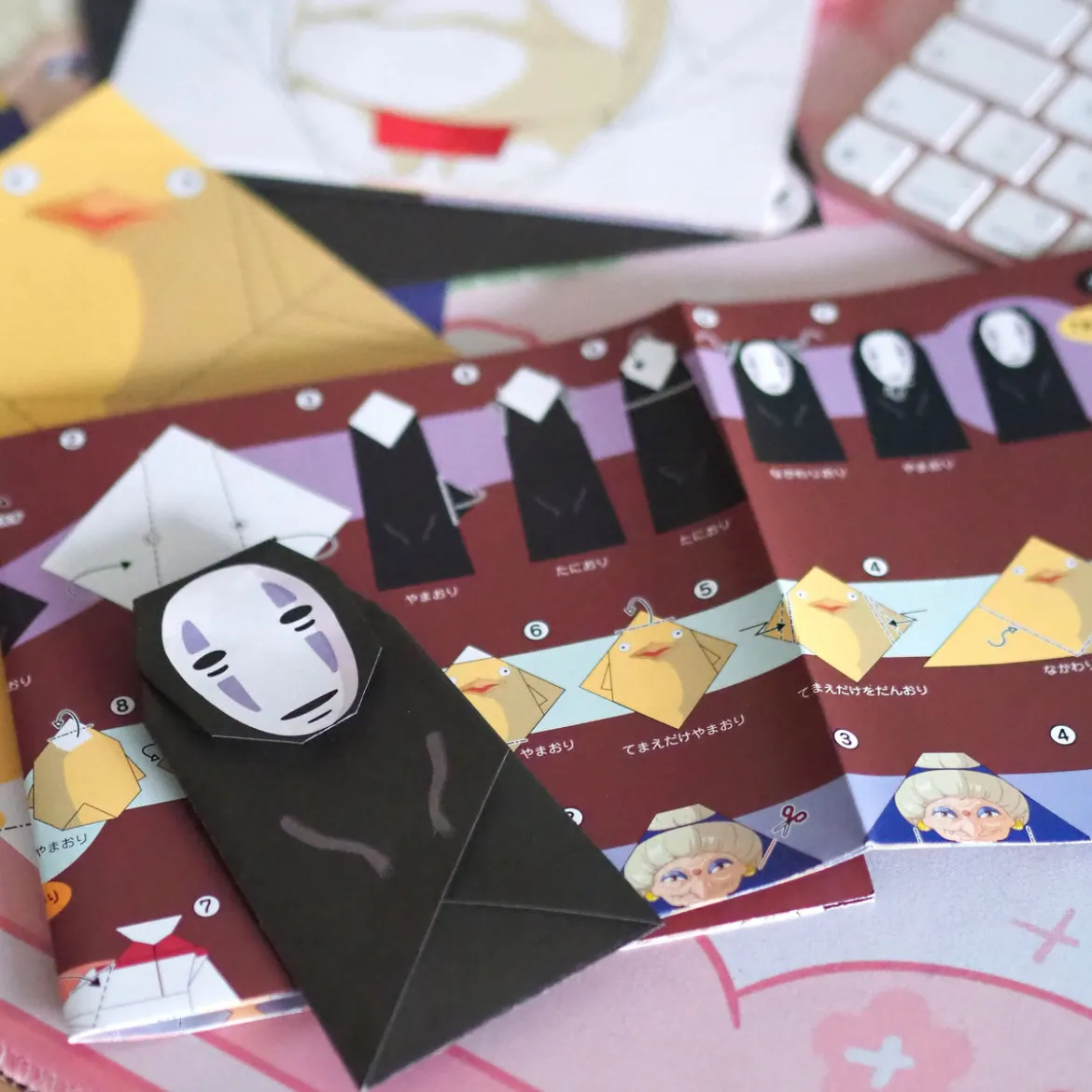 Chihiros Reise ins Zauberland - Ohngesicht und Chihiro Origami Set