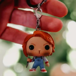 Chucky - Scarred Chucky Funko Pop Schlüsselanhänger