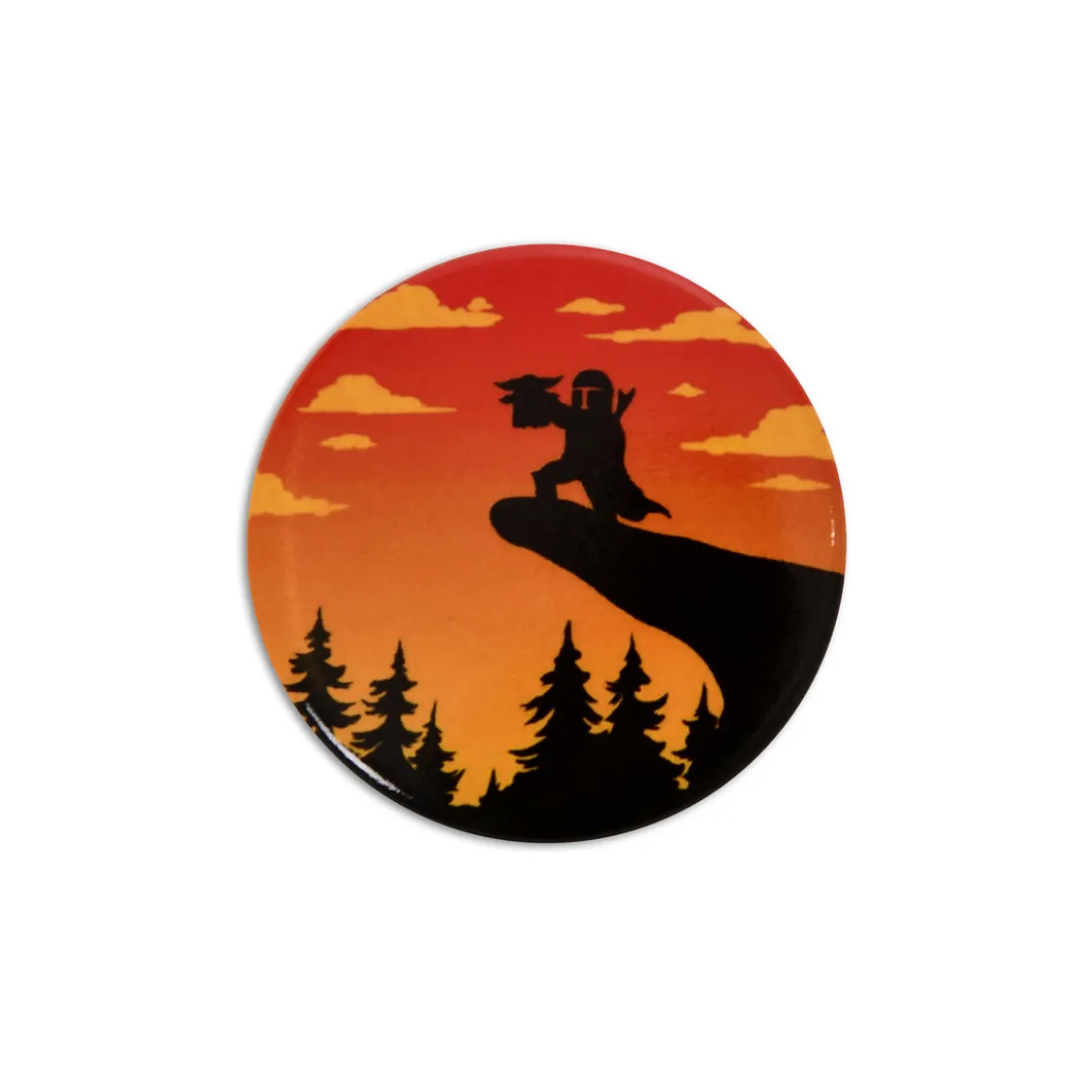 Circle of Life Button für Mandalorian Fans