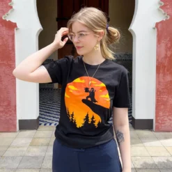 Circle of Life T-Shirt für Mandalorian Fans schwarz