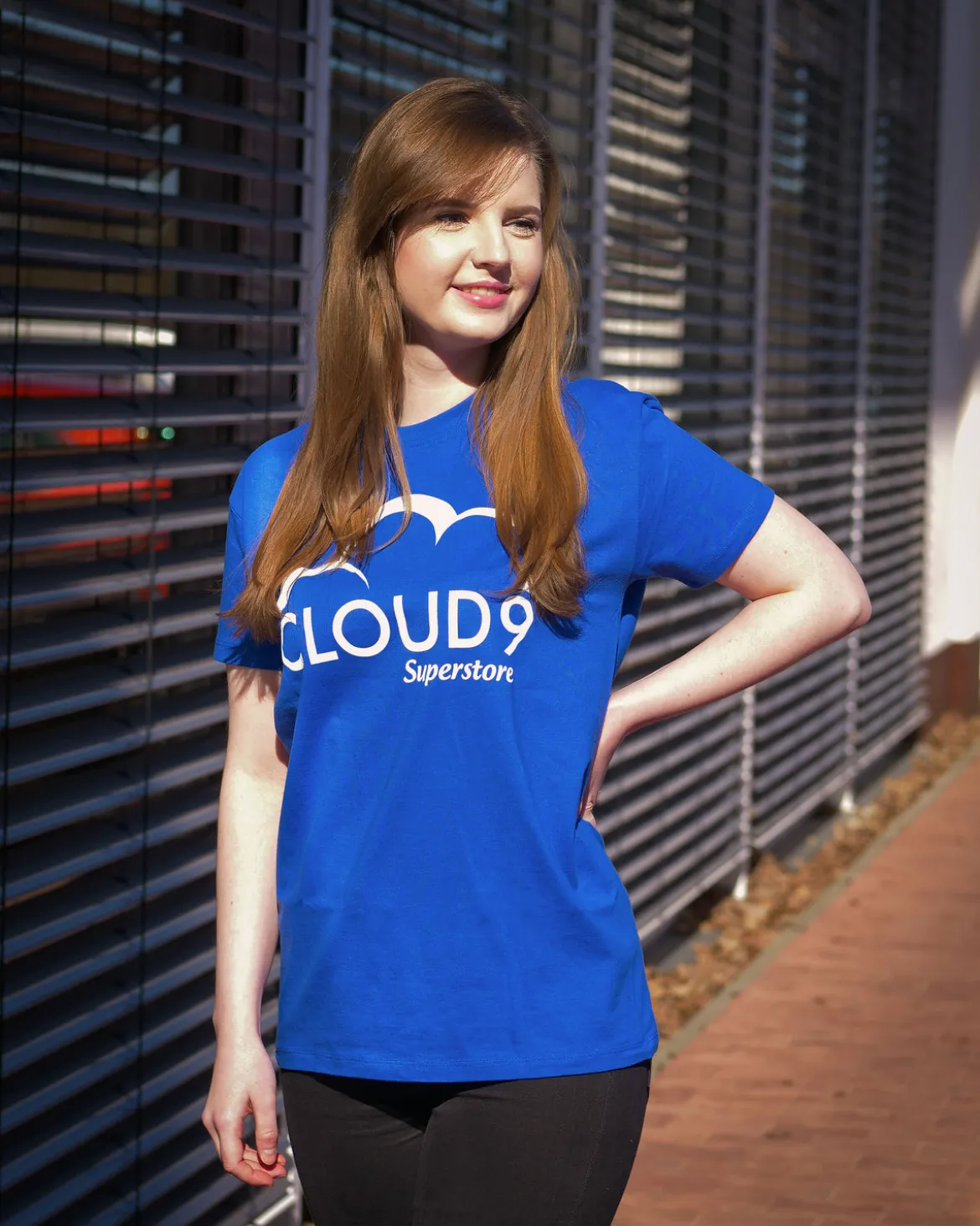 Cloud 9 T-Shirt für Superstore Fans blau