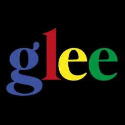 Color Code Logo T-Shirt für Glee Fans schwarz